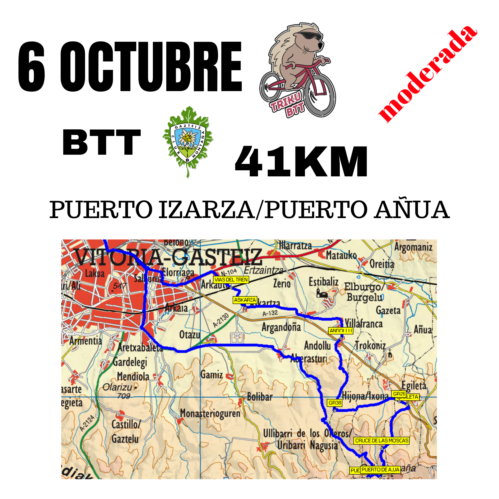 Foto 6 Octubre. Décima salida de BTT